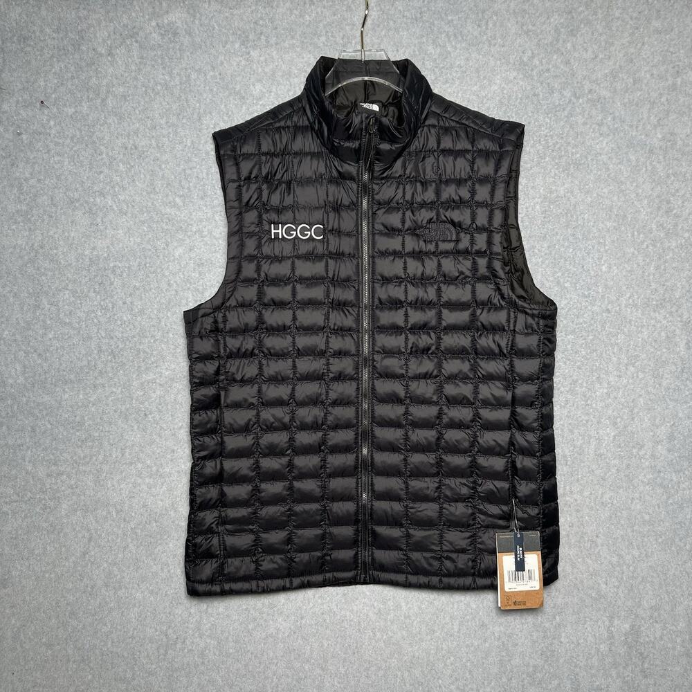 The North Face ThermoBall Eco Vest Mens L Black HGGC Lawson Young NWT